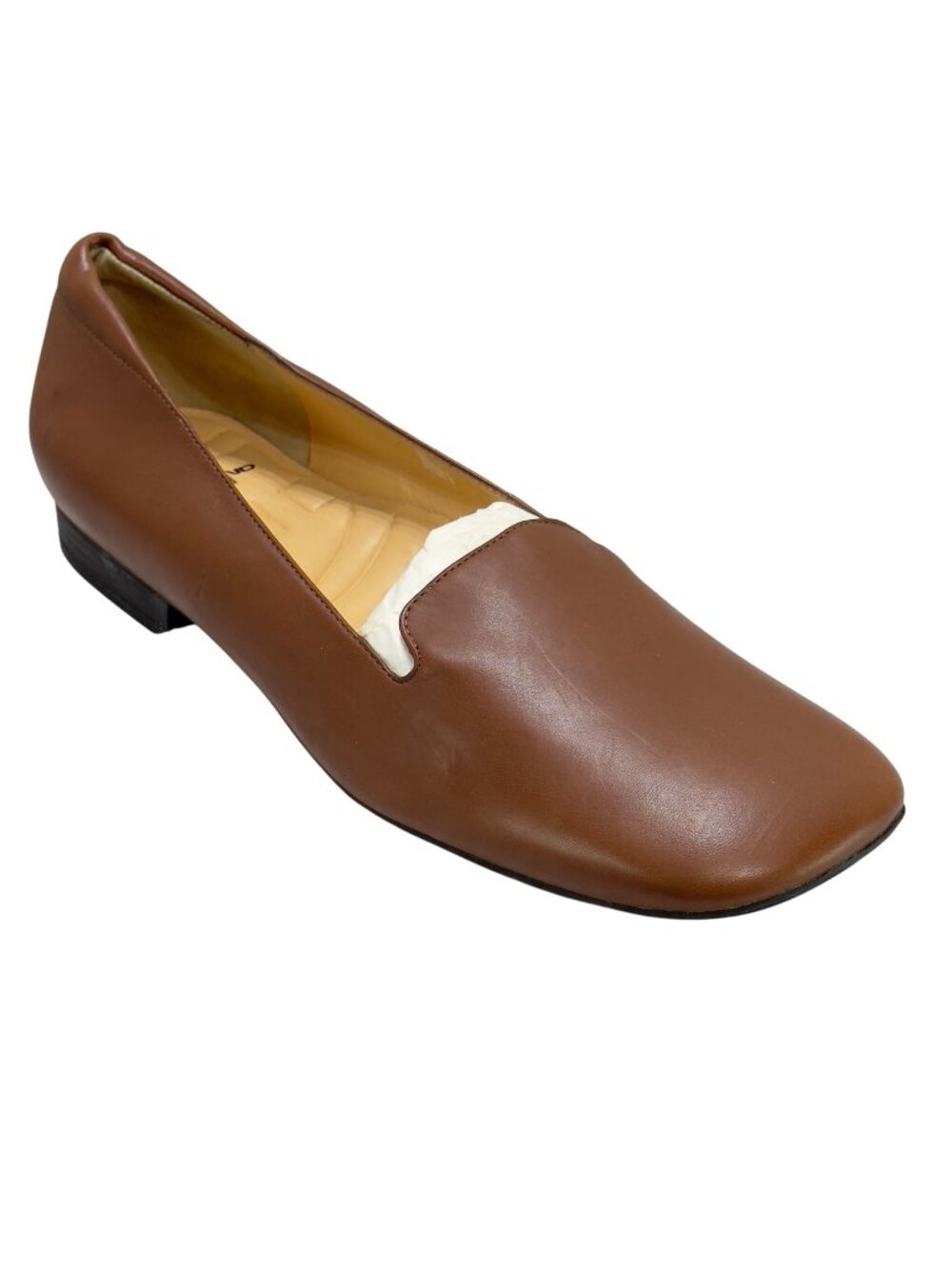 ROCKPORT Rebound Women's Brown Leather Square Toe Shoes Cushion Insoles Size 11M